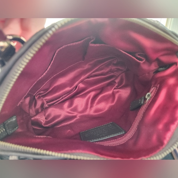 Coach Madison Sophia Ocelot Sequin Satchel Crossbody Mini (18638) RARE! - Picture 13 of 16